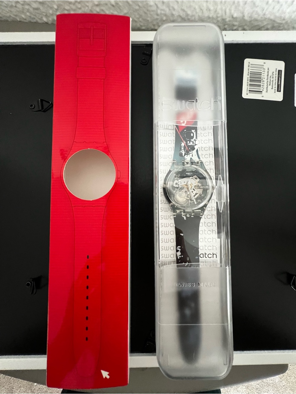Swatch X you Super RARE Apollo 50th anniversary astronaut Watch brand new - Picture 3 of 6